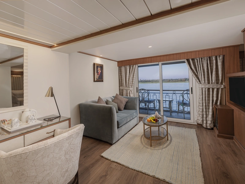 Cabin aboard the Sonesta Star Goddess Nile Cruise Nile cruise